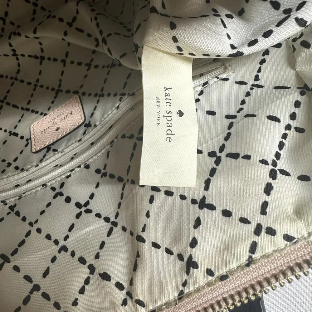 Kate Spade Cove Street Colorblock Pippa Crossbody in Soft Resetta Pink Black - Picture 12 of 12